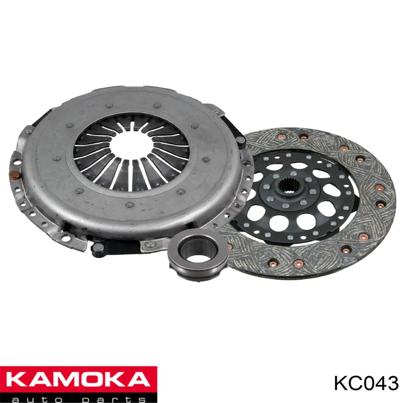 KC043 Kamoka kit de embrague (3 partes)