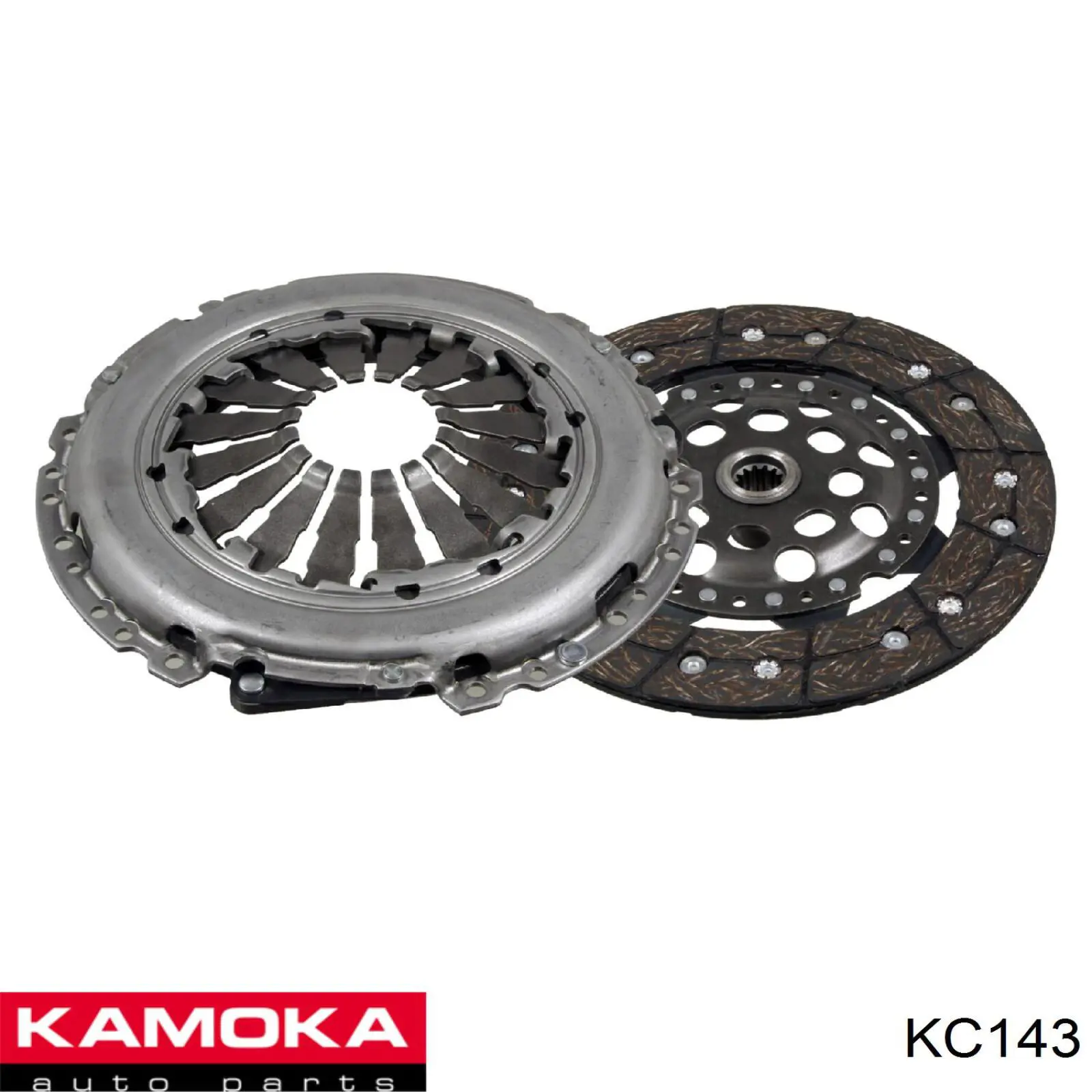 KC143 Kamoka kit de embrague (3 partes)