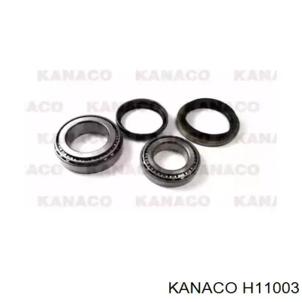 H11003 Kanaco cojinete de rueda trasero