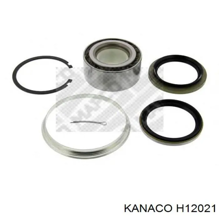 H12021 Kanaco cojinete de rueda delantero