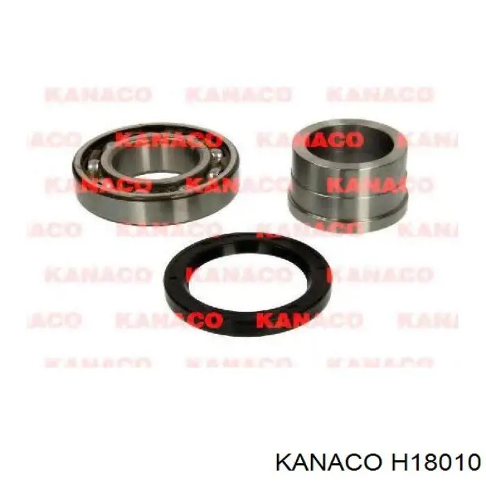 Cojinete de rueda delantero H18010 Kanaco