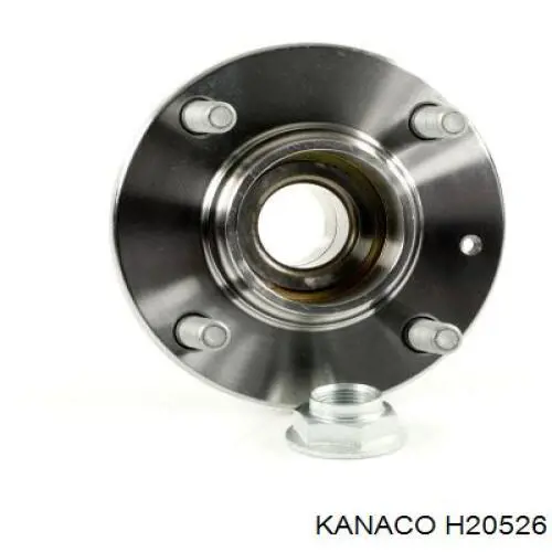 H20526 Kanaco cubo de rueda trasero