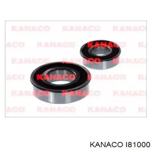 I81000 Kanaco Cojinete de muñón delantero