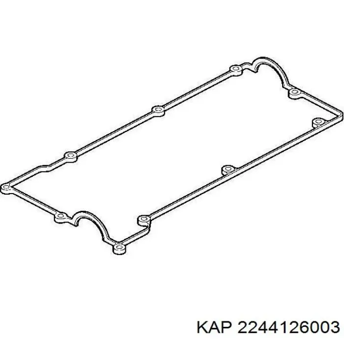 2244126003 KAP juego de juntas, tapa de culata de cilindro, anillo de junta