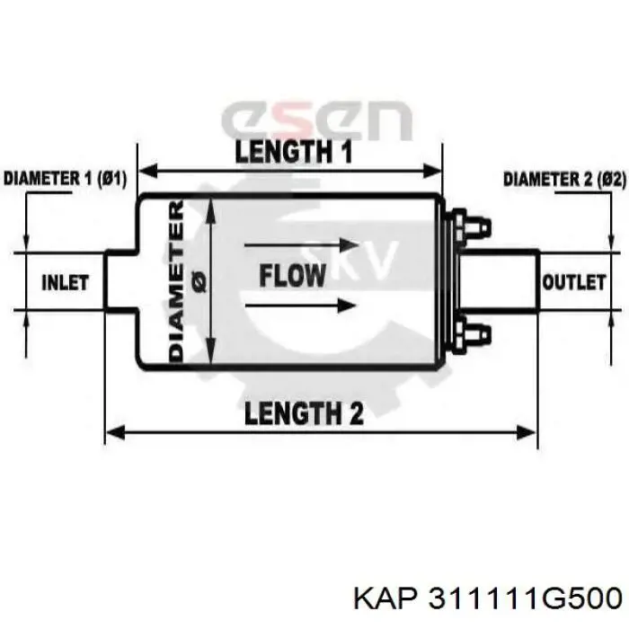 311111G500 KAP