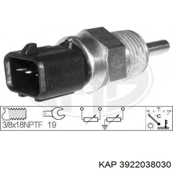 Comprar 3922038030 KAP Sensor de temperatura de agua