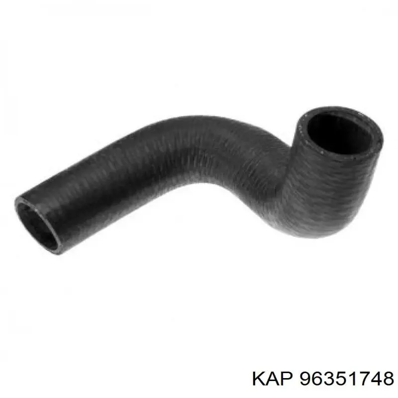 Tubería de radiador, tuberia flexible calefacción, inferior para Daewoo Lanos (KLAT)