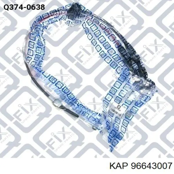 96643007 KAP cables de accionamiento, caja de cambios