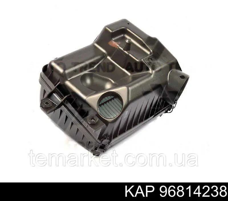 Caja del filtro de aire 96814238 KAP