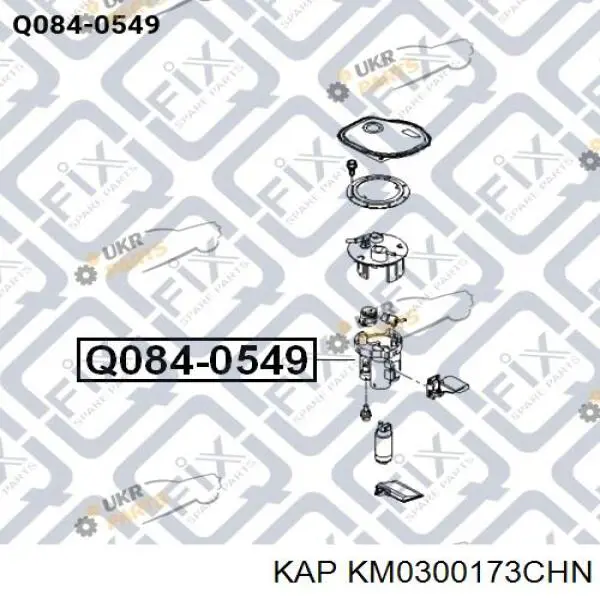 Comprar KM0300173CHN KAP Filtro diesel