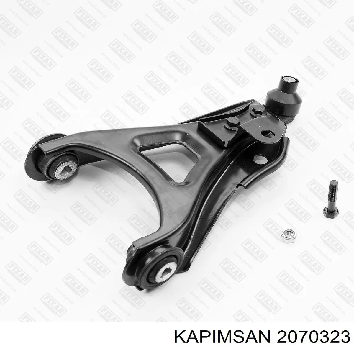 Brazo inferior derecho de la suspensión delantera 2070323 Kapimsan