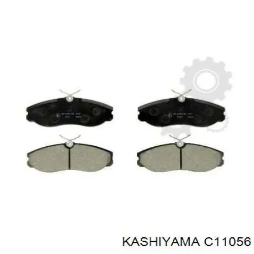 C11056 Kashiyama pastillas de freno delanteras