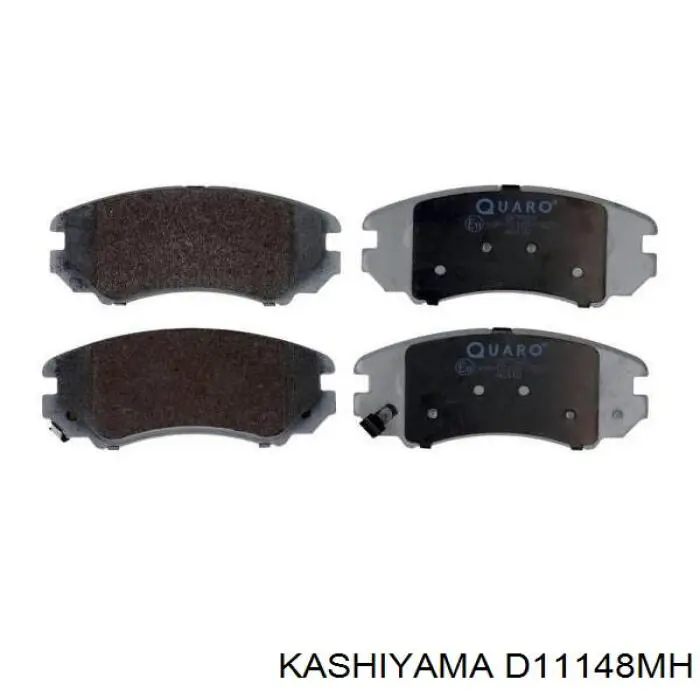 D11148MH Kashiyama pastillas de freno delanteras