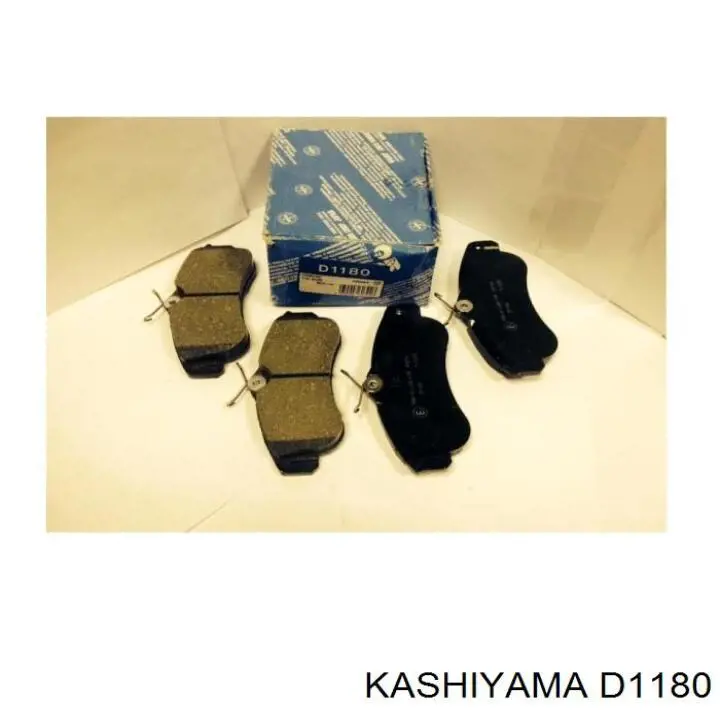 D1180 Kashiyama pastillas de freno delanteras