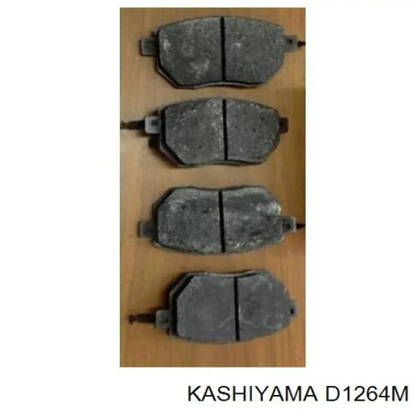 D1264M Kashiyama pastillas de freno delanteras