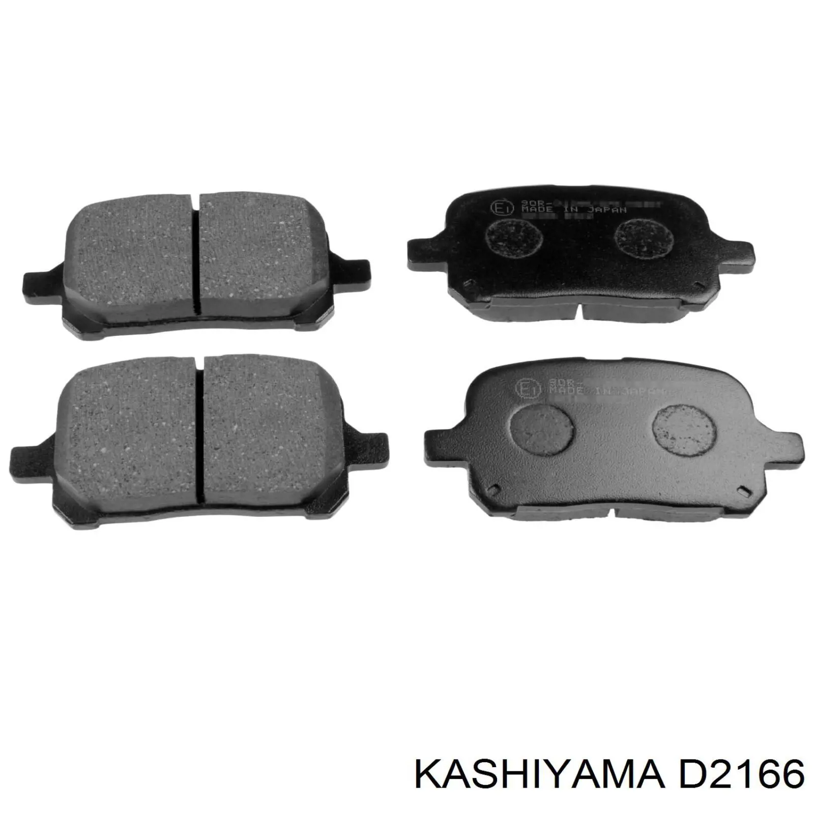 Comprar D2166 Kashiyama Pastillas delanteras de freno