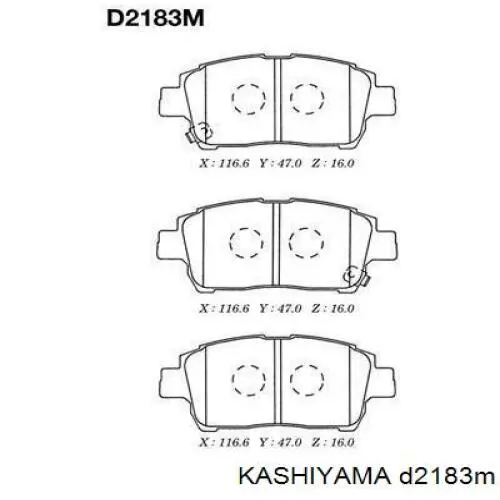 Pastillas de freno delanteras Toyota Prius NHW20