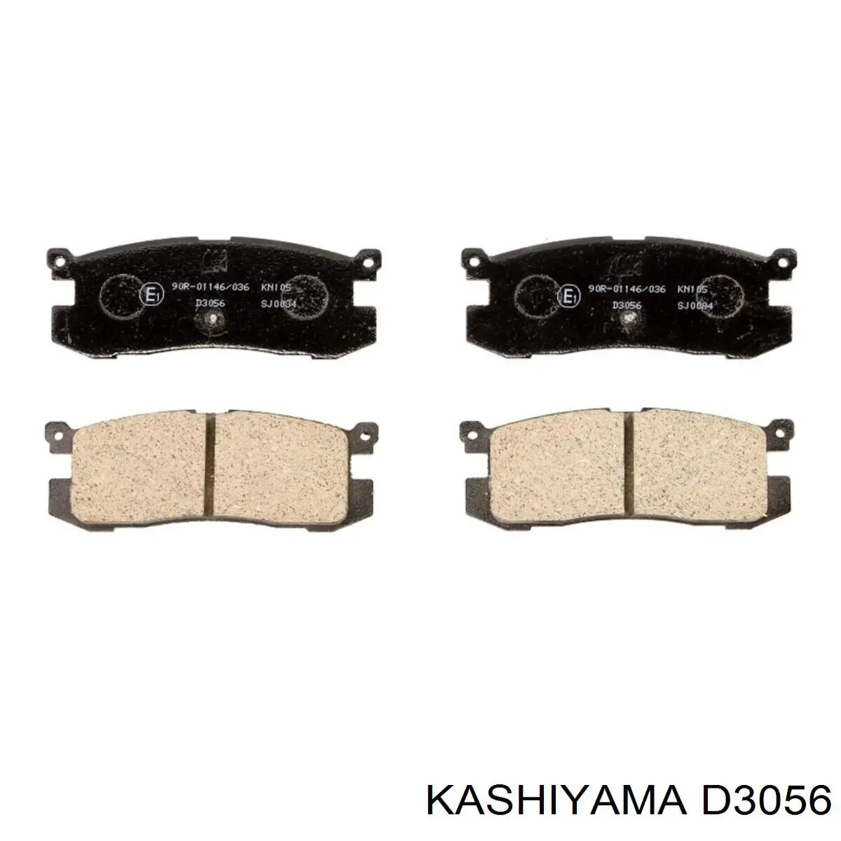 Comprar D3056 Kashiyama Pastillas de freno traseras