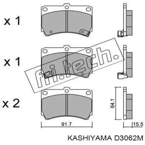 Pastillas de freno delanteras Mazda 323 BA