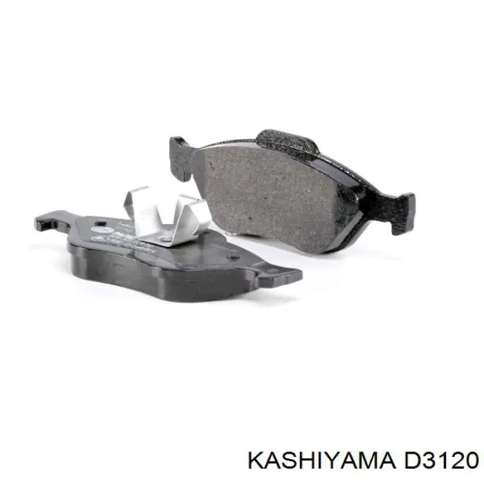 D3120 Kashiyama Pastillas delanteras