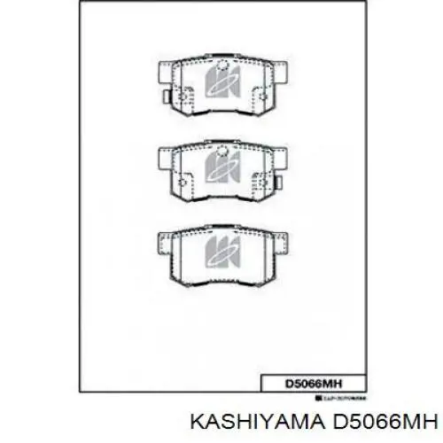 Comprar D5066MH Kashiyama Pastillas de freno traseras