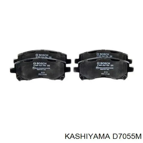 Pastillas de freno delanteras Subaru Impreza 3 GH