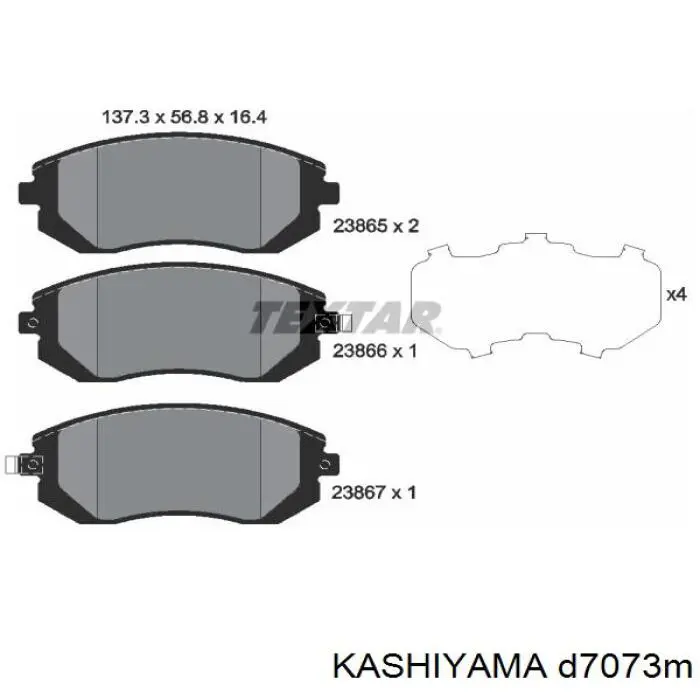 Pastillas de freno delanteras Subaru Impreza 3 GH