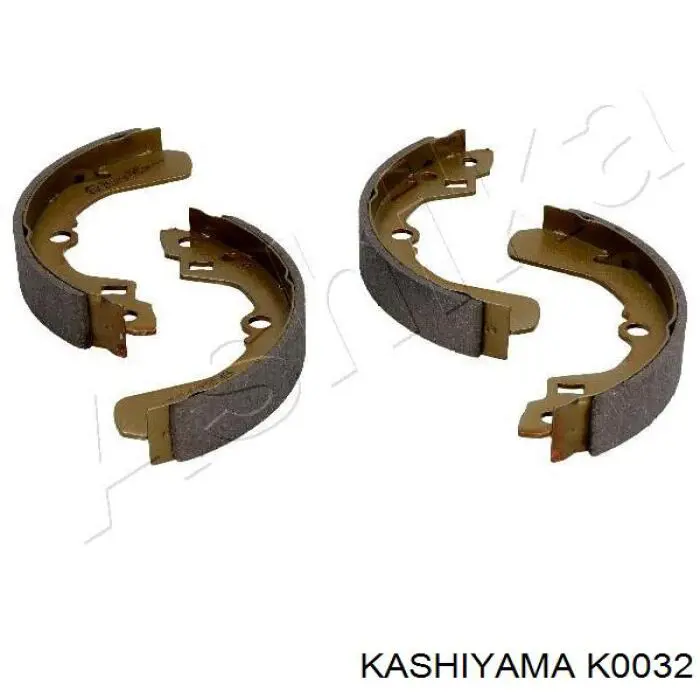 K0032 Kashiyama zapatas de frenos de tambor traseras