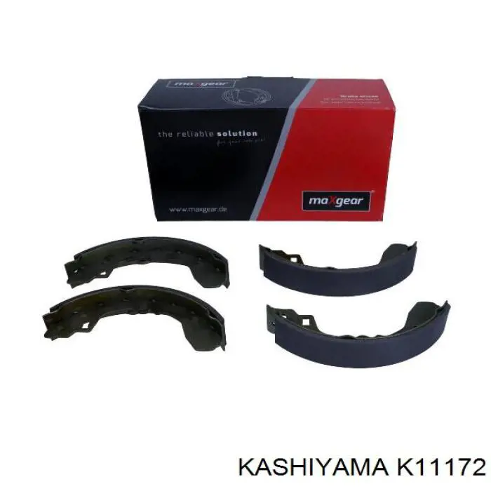 K11172 Kashiyama zapatas de frenos de tambor traseras