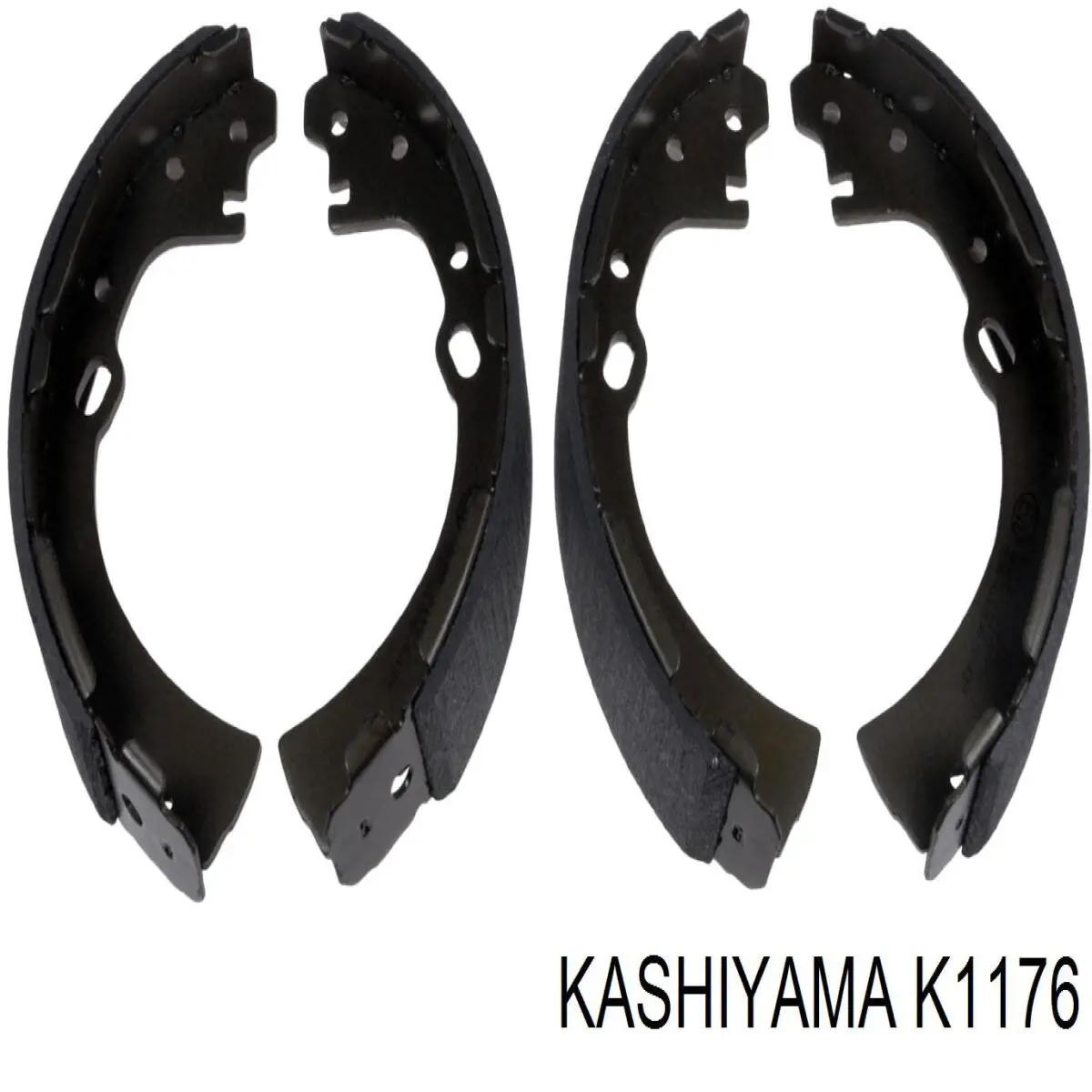 K1176 Kashiyama zapatas de frenos de tambor traseras