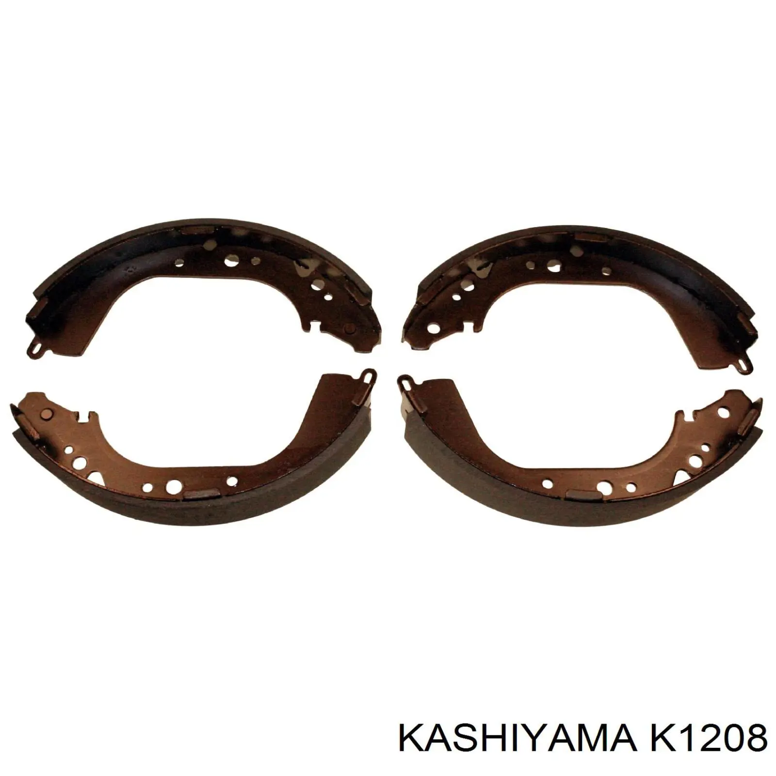 K1208 Kashiyama zapatas de frenos de tambor traseras