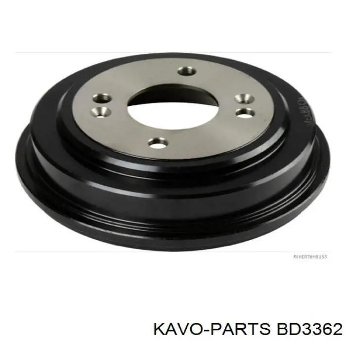 BD-3362 Kavo Parts freno de tambor trasero