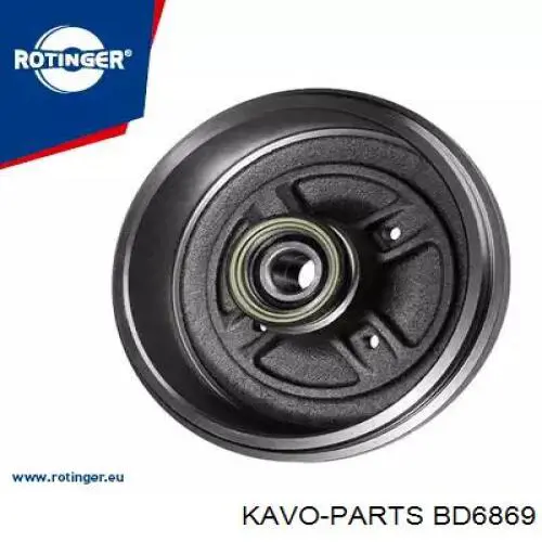 BD-6869 Kavo Parts freno de tambor trasero