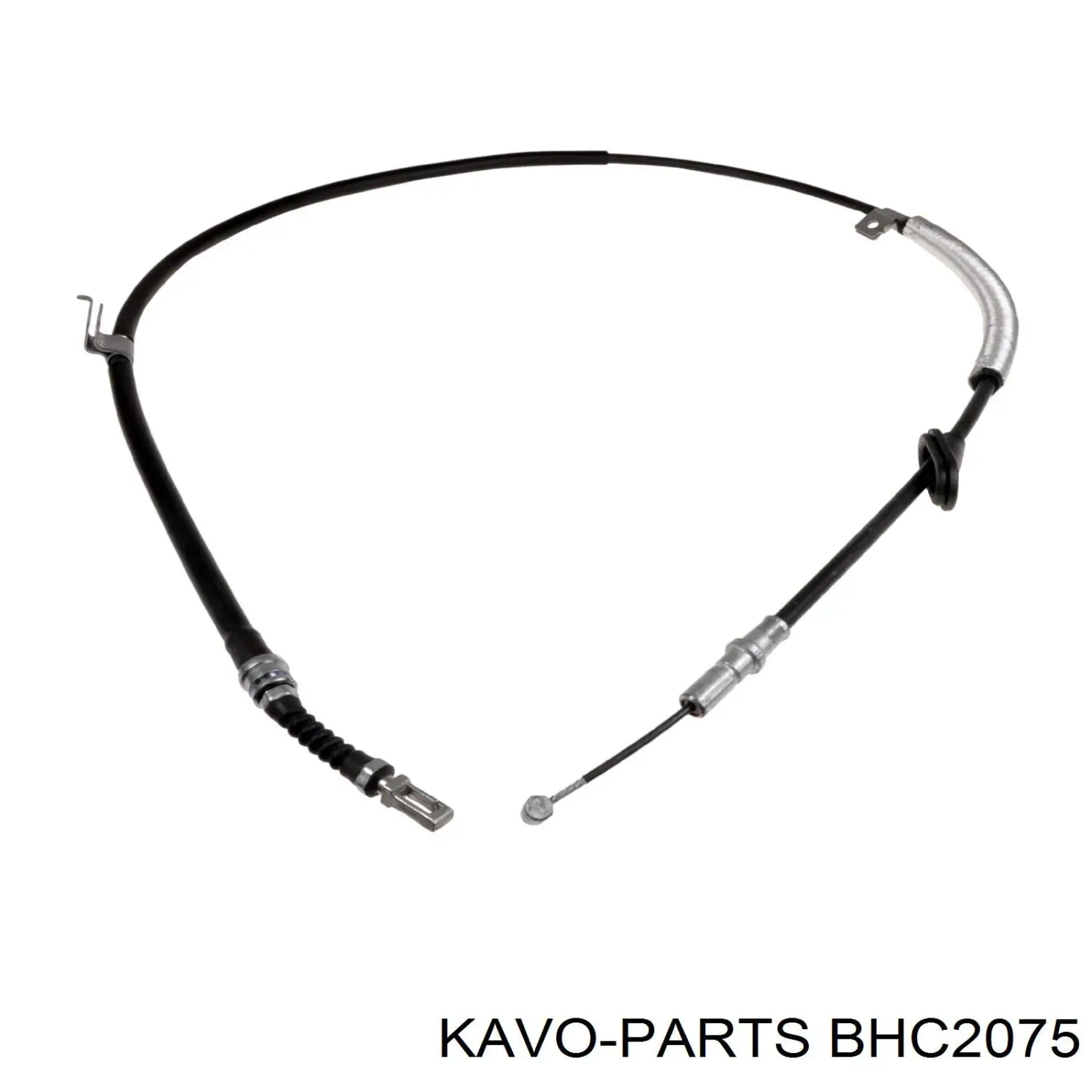 BHC2075 Kavo Parts cable de freno de mano trasero derecho