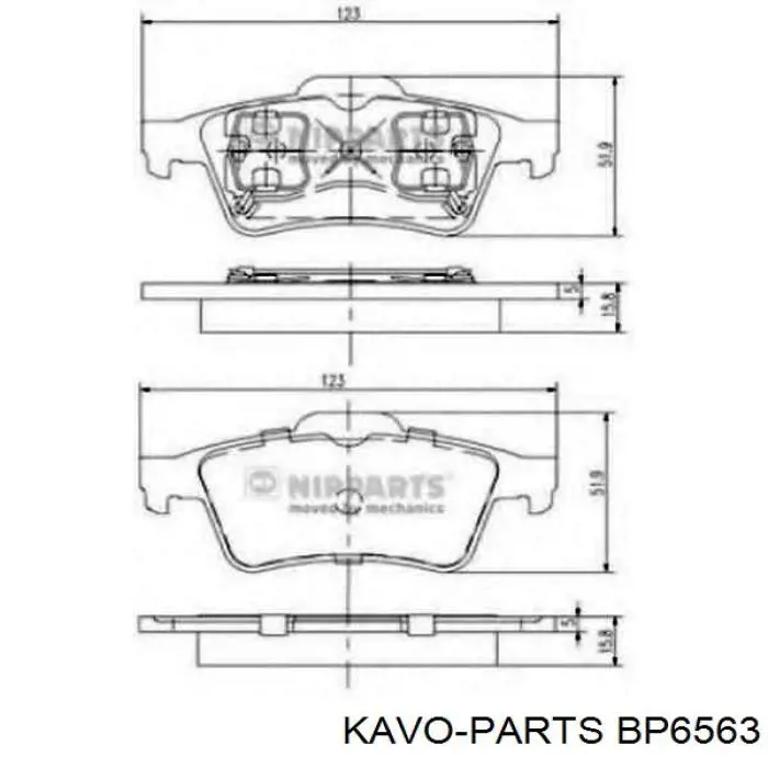 Pastillas de freno traseras Renault Espace 4 JK0