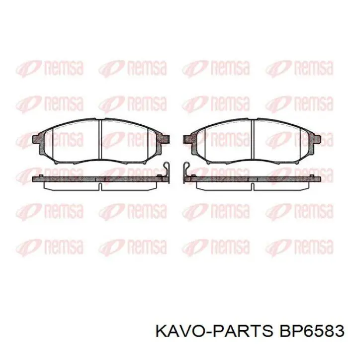 Pastillas de freno delanteras Nissan Navara D40M