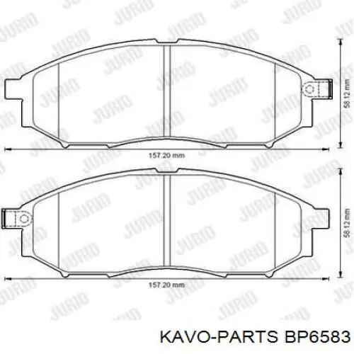 Pastillas de freno delanteras Nissan Navara D40M