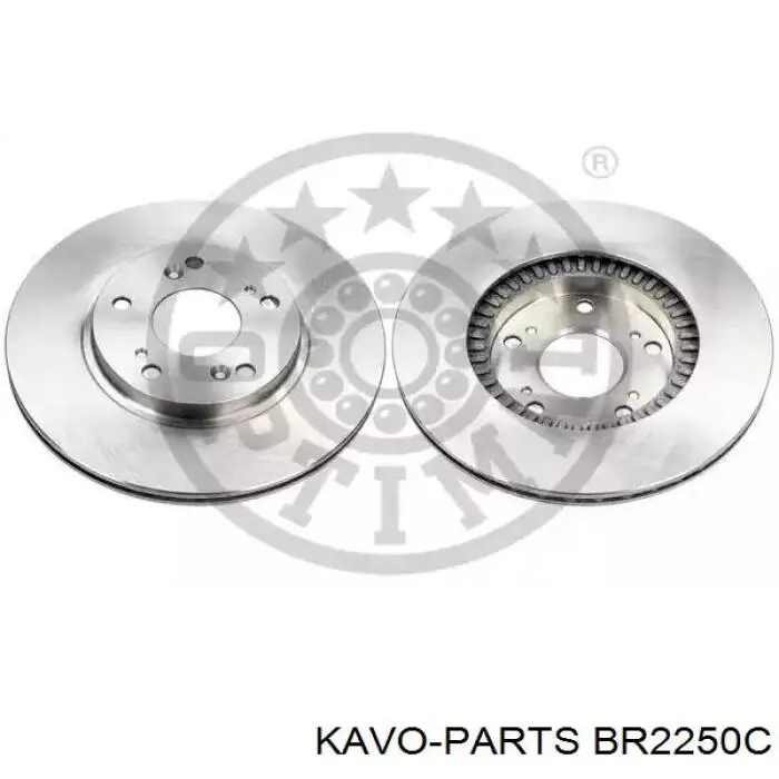 BR2250C Kavo Parts Freno de disco trasero