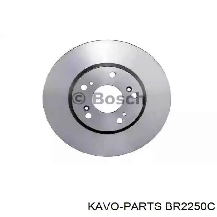 Disco de freno trasero BR2250C Kavo Parts