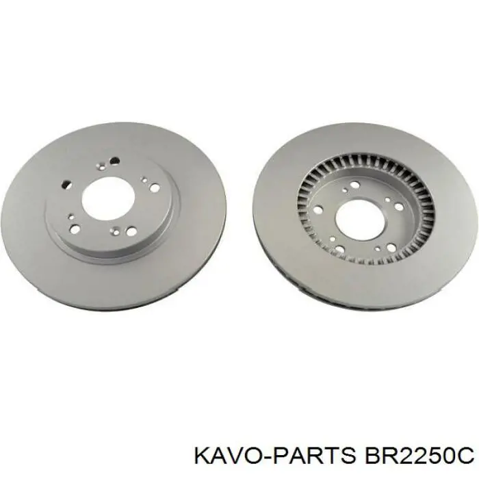 BR2250C Kavo Parts disco de freno trasero