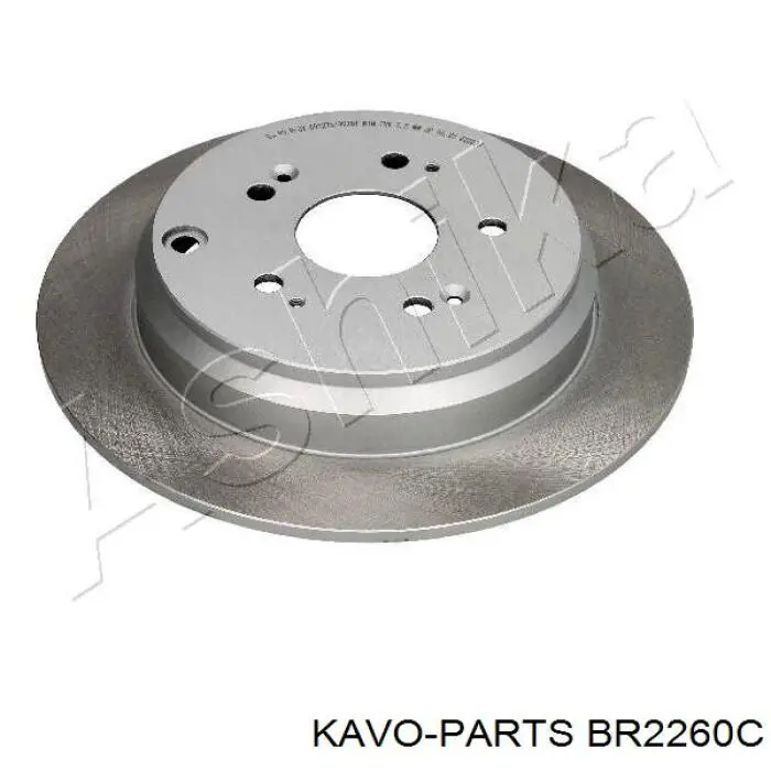 BR-2260-C Kavo Parts disco de freno trasero