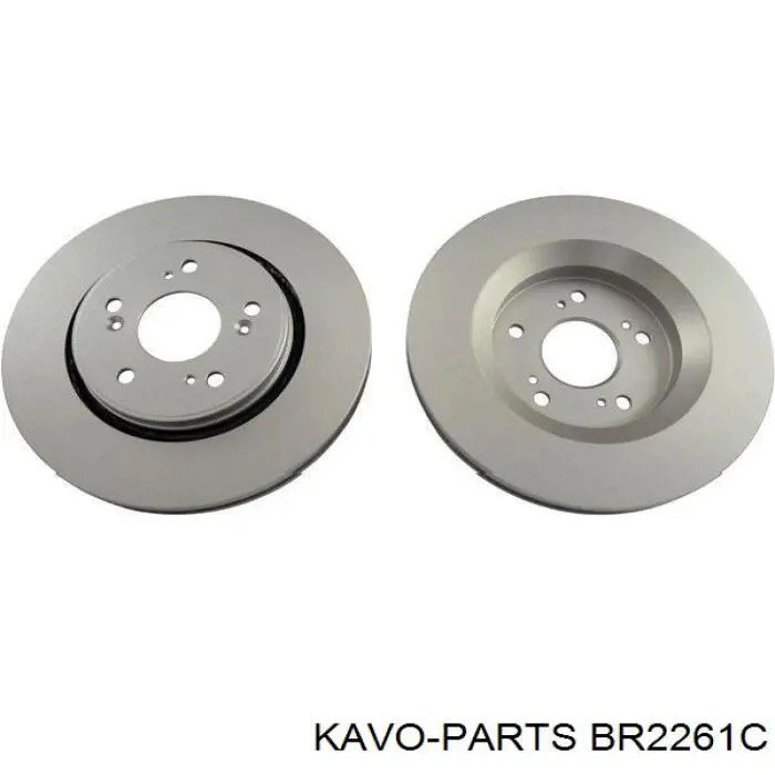 BR-2261-C Kavo Parts disco de freno delantero