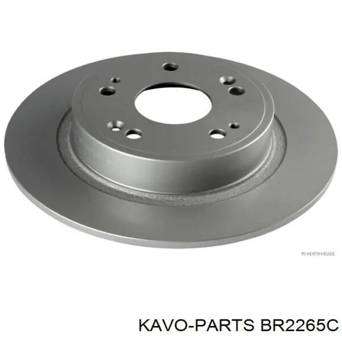 BR-2265-C Kavo Parts disco de freno trasero