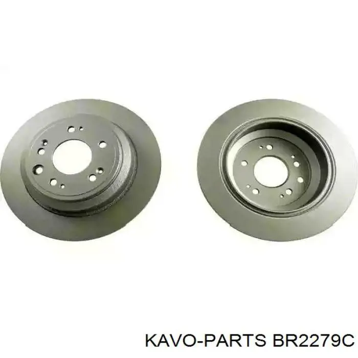 BR-2279-C Kavo Parts disco de freno trasero