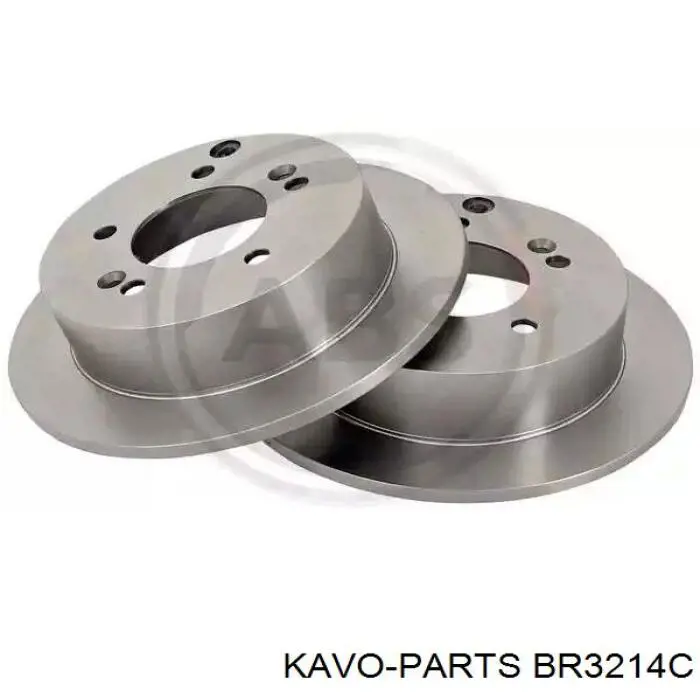 BR-3214-C Kavo Parts disco de freno trasero