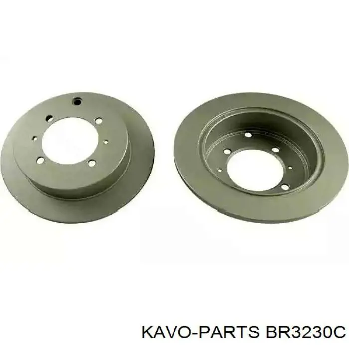 BR-3230-C Kavo Parts disco de freno trasero