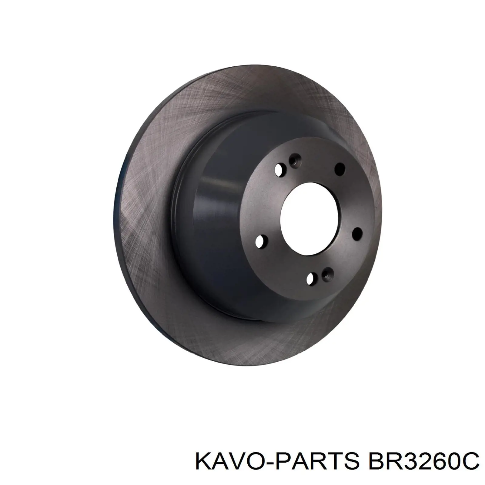 BR3260C Kavo Parts disco de freno trasero