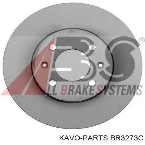 BR-3273-C Kavo Parts disco de freno delantero