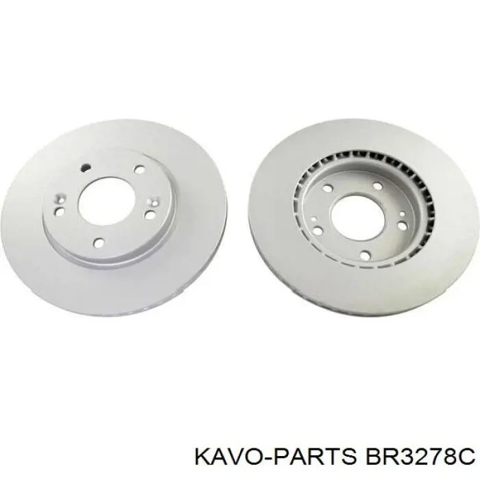 BR-3278-C Kavo Parts disco de freno delantero