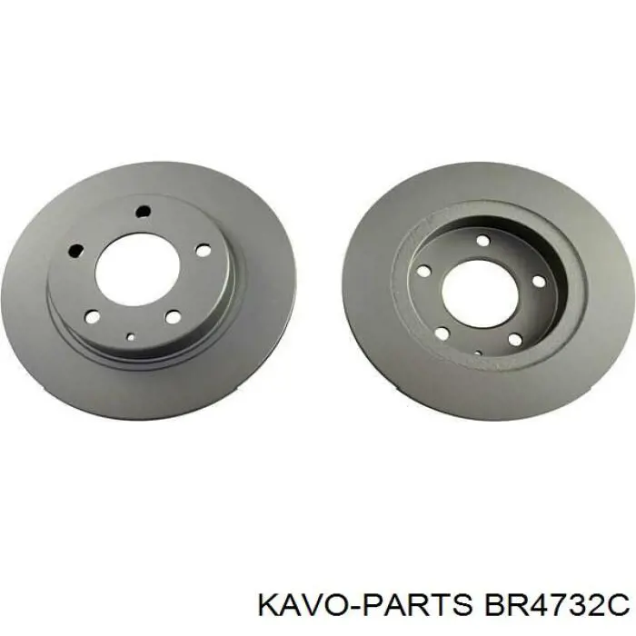 BR-4732-C Kavo Parts disco de freno trasero
